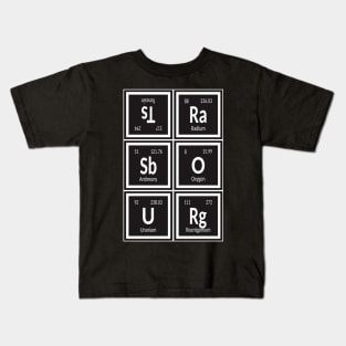 Strasbourg City | Periodic Table Kids T-Shirt